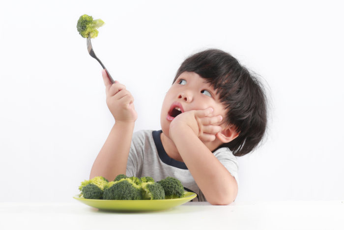 El mito de los hábitos alimentarios en los niños.