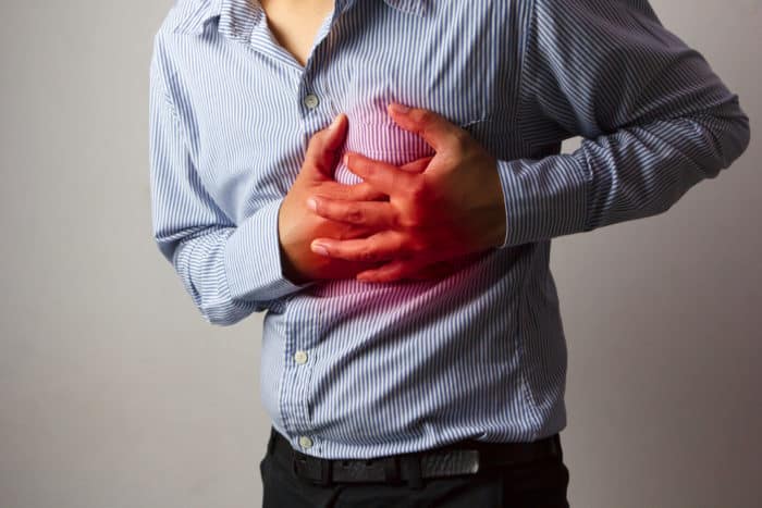 palpitaciones del corazón durante la úlcera