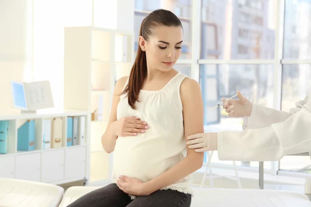 inyección de tétanos durante el embarazo