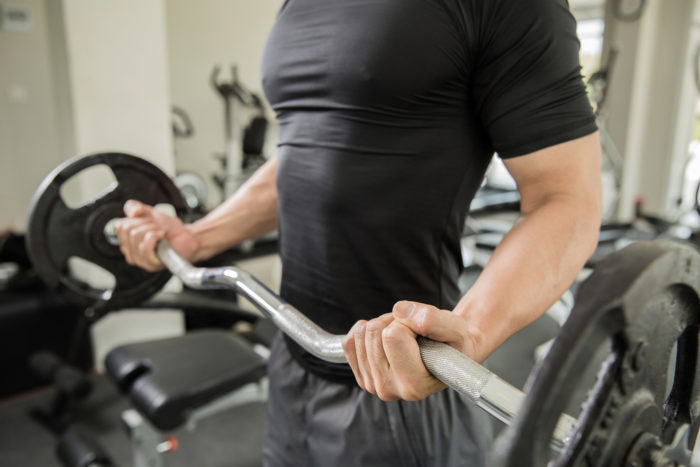 Los músculos pueden encogerse debido a la interrupción del ejercicio.