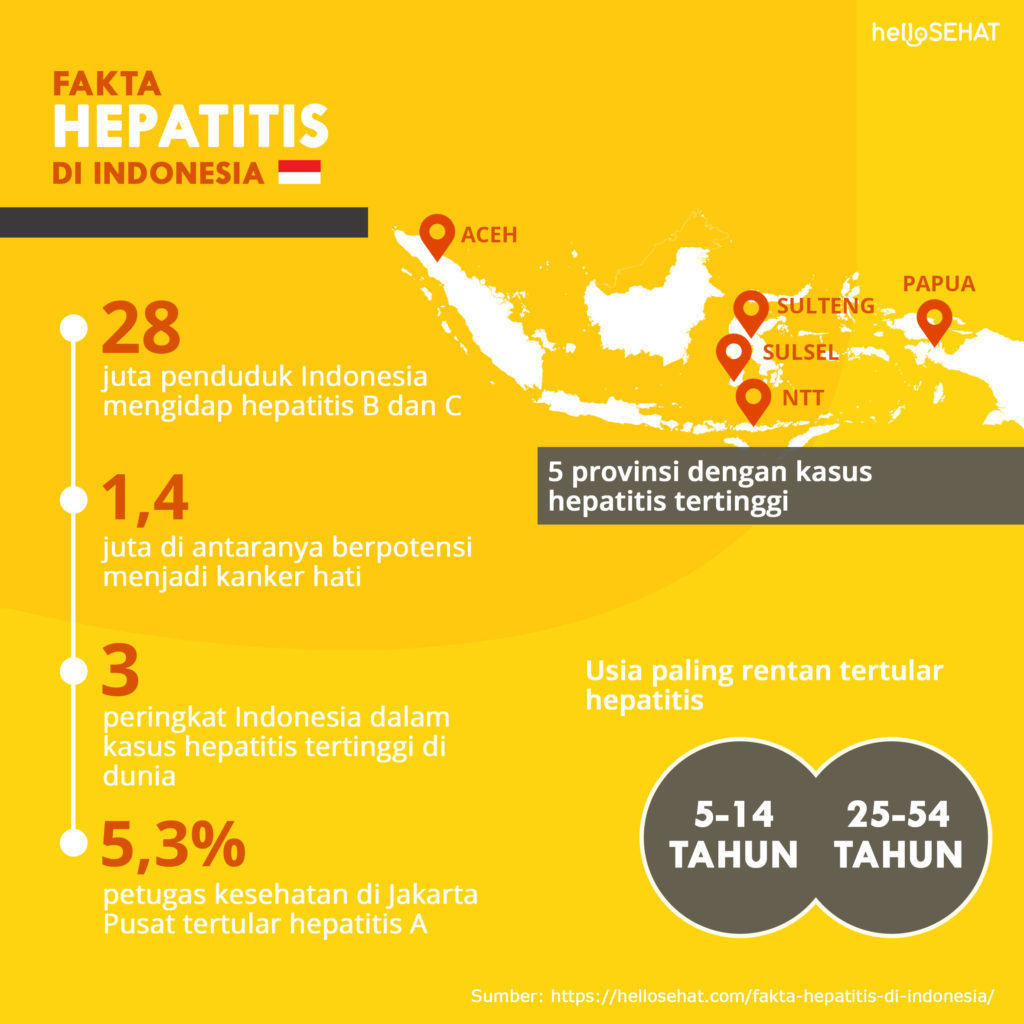 Hechos sobre la hepatitis en Indonesia