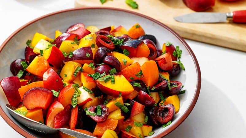 receta de ensalada de frutas
