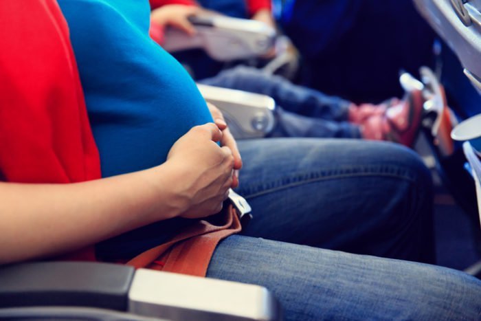 viajando durante el embarazo