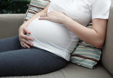 Ansiedad para mujeres embarazadas antes del parto.