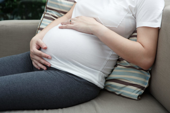 Ansiedad para mujeres embarazadas antes del parto.