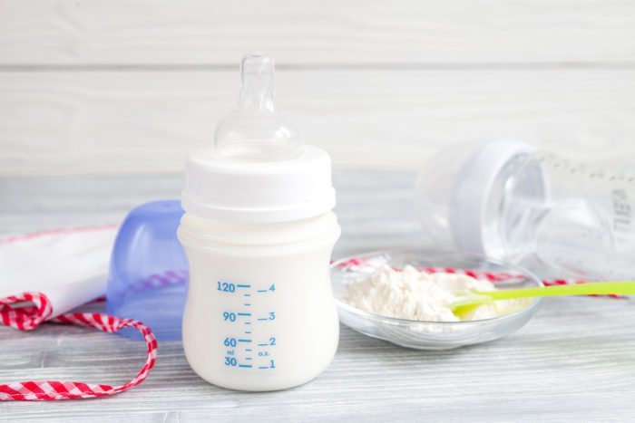 ¿Cuánta leche de fórmula para bebés?