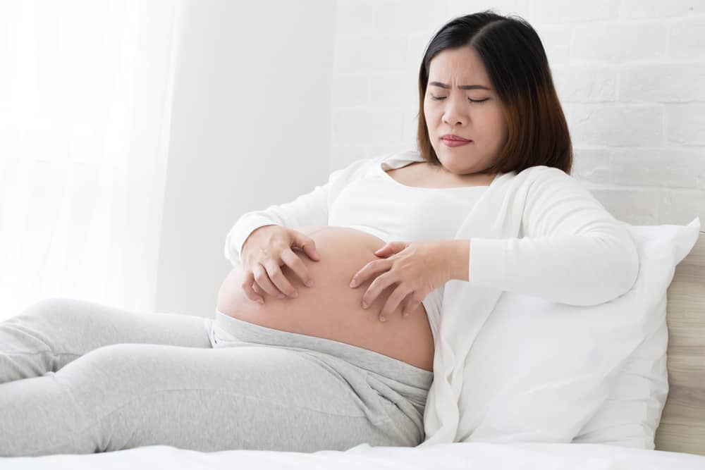 durante el embarazo enfermedad de la piel picazón durante el embarazo