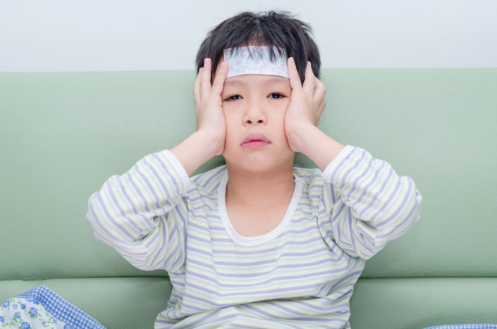 dolor de cabeza en los niños