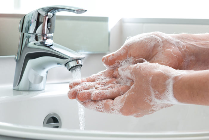como lavarse las manos