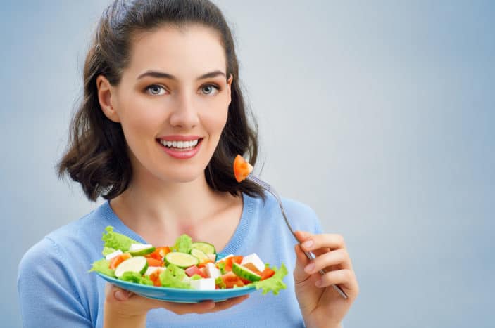 Cómo conectar comida saludable