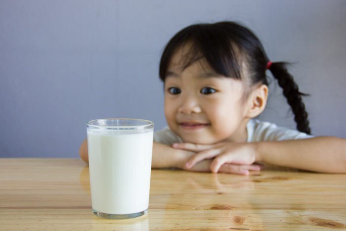 Leche alternativa para niños con alergia a la leche de vaca