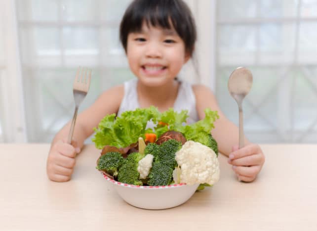 Dieta saludable para niños. Peso ideal para niños.