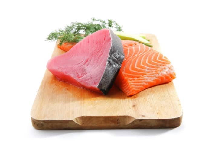 atún vs salmón